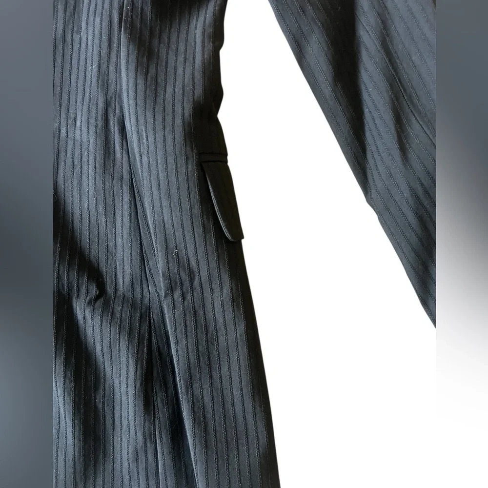 Theory Women’s Black Striped Blazer | Small